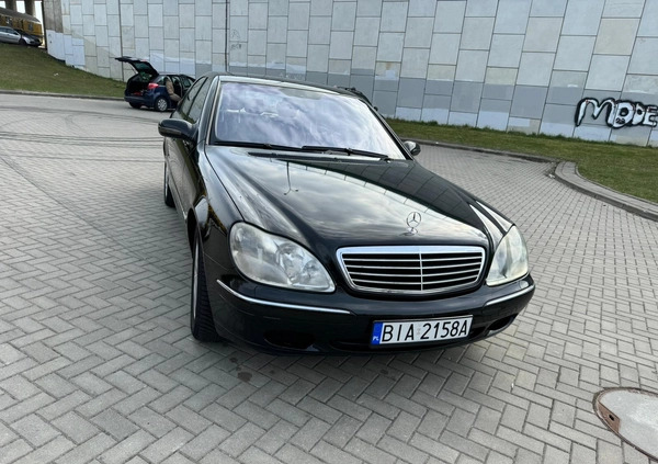 Mercedes-Benz Klasa S cena 34900 przebieg: 162000, rok produkcji 2000 z Białystok małe 781